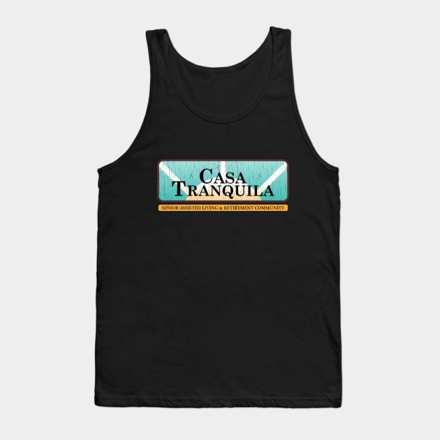 CASA TRANQUILA Tank Top by trev4000